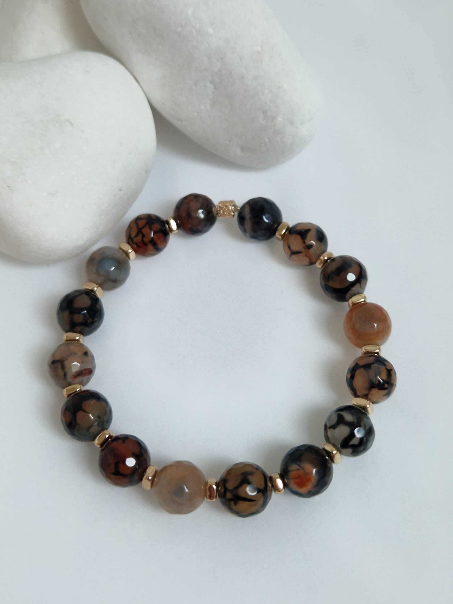 Bransoletka z agatu - obrazek 2