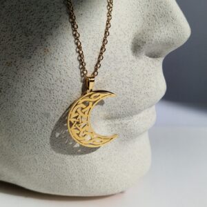 Naszyjnik Celtycki księżyc