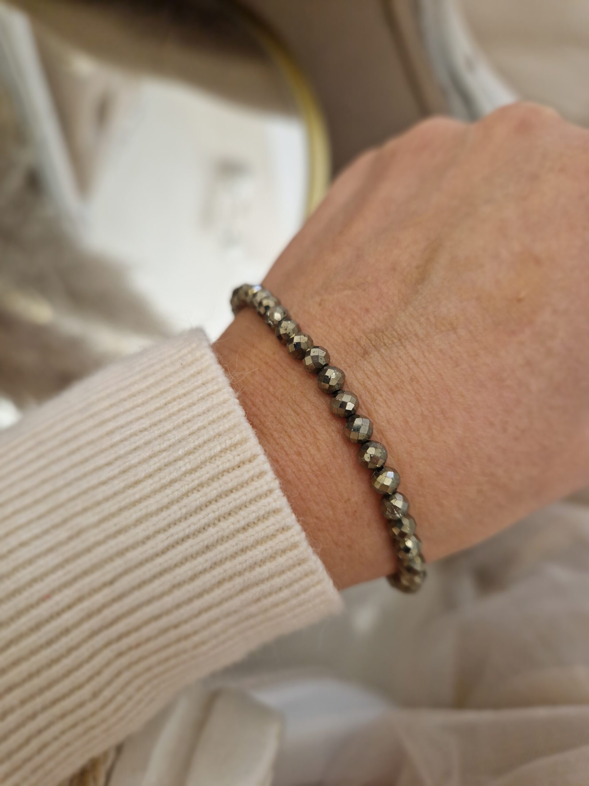 Bransoletka z pirytu - obrazek 3