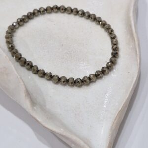 Bransoletka z pirytu