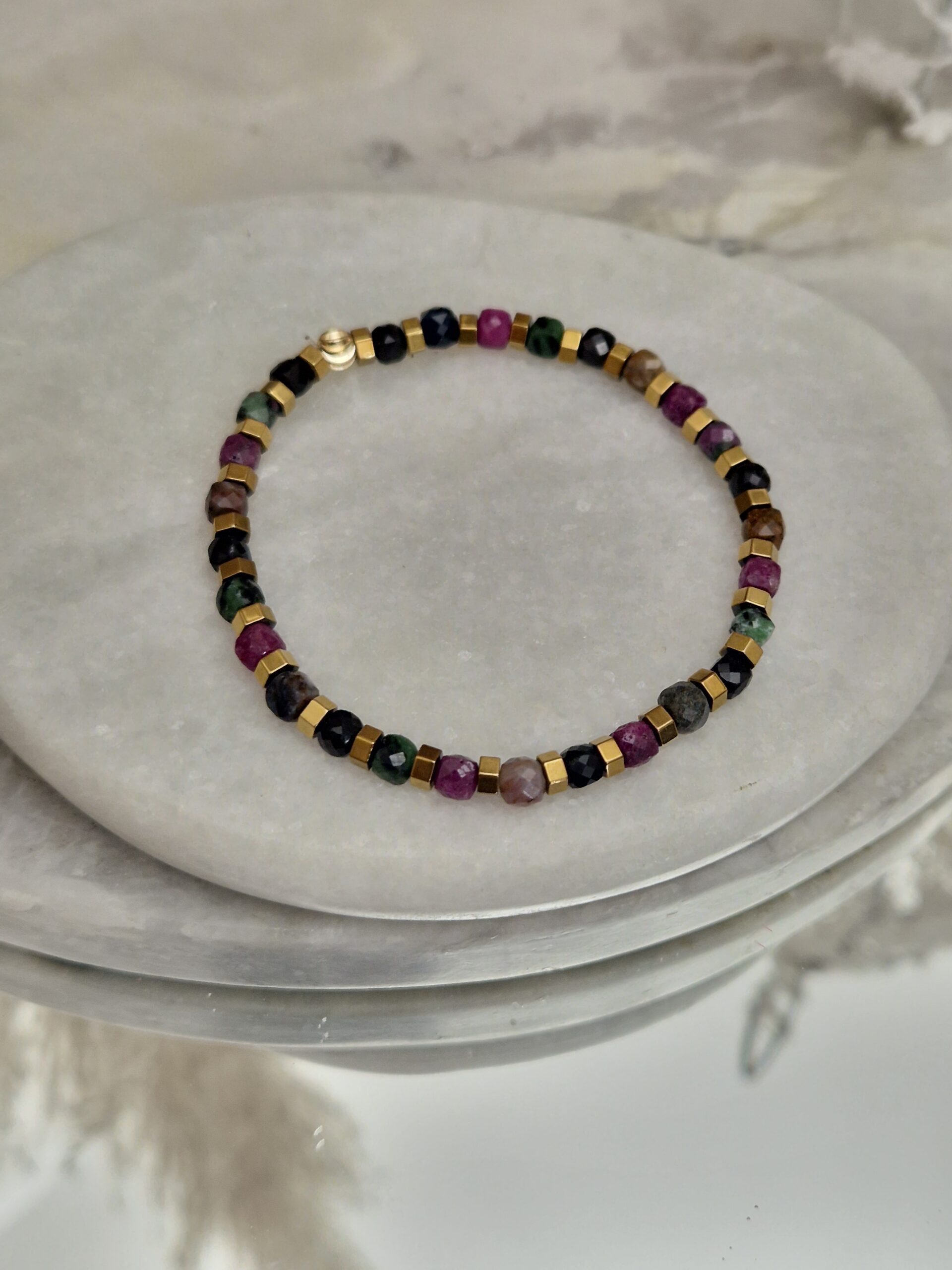 Bransoletka- Energia pięciu kamieni