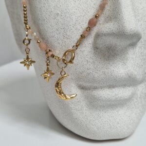 Naszyjnik i bransoletka w jednym